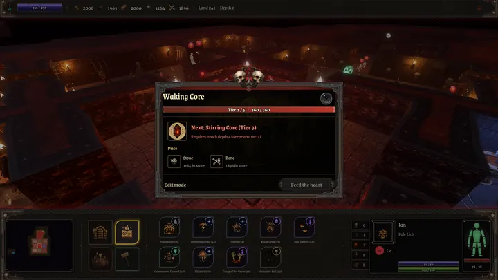 The heart's menu: growing it to the next tier.